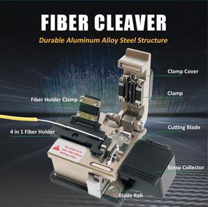 Fiber optik fusion ekleme mekanik ekleme ve yama kablosu sonlandırma prosedürü için pk-9458 profesyonel FTTH araç kiti - Product Image 3