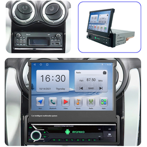 Android <strong>System</strong> 1+32g 1Din Retractable 7'' Universal Screen Car <strong>Radio</strong> GPS Navigation Carplay Android Auto Universal Head Unit - Product Image 2