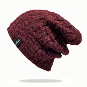 Женская вязаная шерстяная шапка с логотипом - Product Image 4