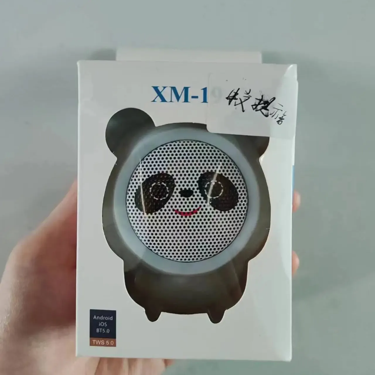 Altoparlante Bluetooth a forma di Panda Mini porcellana carina colorata e portatile