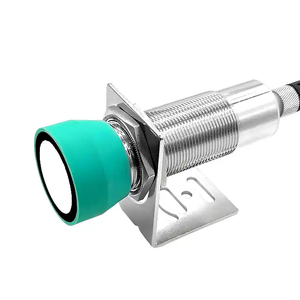 M18 300mm sensor ultrasónico rango de desplazamiento sensor analógico voltaje y salida de corriente interruptor de proximidad sensor - Product Image 1
