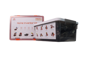 Home Inventor拡張キット機械工学教育ロボットキット車両8つの興味深いプロジェクトスマートガーデニング - Product Image 3