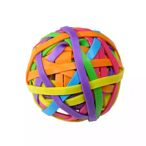 Colorful <strong>Elastic</strong> Rubber Band <strong>Loops</strong> Document Durable Stretchable DIY Arts Crafts Round Flexible Rubber Band <strong>Ball</strong> for Stationery - Product Image 5