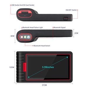 Thinkscan Max 2 OBD2 tarayıcı profesyonel tam sistem OBD 2 teşhis tarayıcı araç otomatik tarayıcı aktif testi - Product Image 6