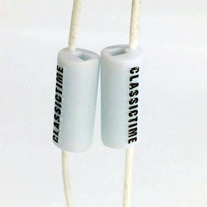 カスタム衣類ウィッグネックペーパータグシールタグコットンナイロン弦弾丸ロックピンコードロゴプラスチックストリングロープハングタグストリング - Product Image 3