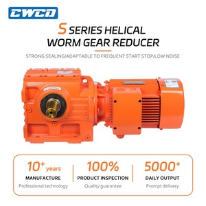 Nhà máy tùy chỉnh S Series xoắn ốc hộp số AC động cơ reductor Worm Gear <span class=keywords><strong>Reducer</strong></span> xoắn ốc hộp số - Product Image 2