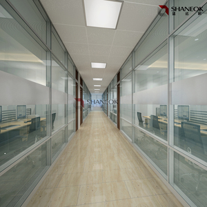 Sistema de partición de doble acristalamiento modular | Instalado rápidamente y combinado libremente, permite que la luz pase a través pero no se vea a través - Product Image 2