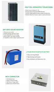 SR制造商定制2- 12KW BMS家用太阳能系统锂电池成套 - Product Image 3