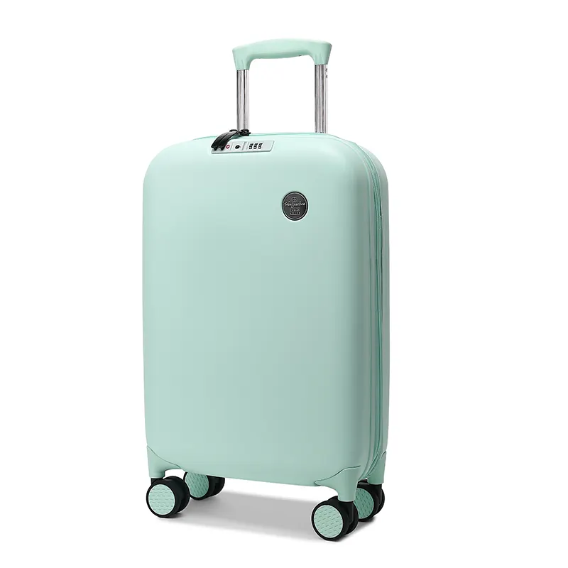 Custom High-end quality Travel Suitcases Box Wheel Spinner Trolley Lightweight Luggage Folding Suitcase