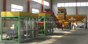 <strong>Building</strong> and Construction Equipment QT4-15 Concrete Hollow <strong>Block</strong> <strong>Making</strong> <strong>Machine</strong> Fully Automatic - Product Image 5