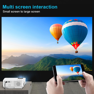 Cheerlux 2800 Lumens Digital Mini LED Wifi Android Projector Connected with Mobile Phone with Vertical Keystone - Product Image 4