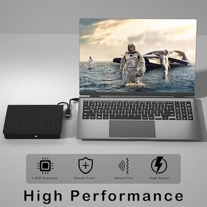 USB 3.0 Type-C外置光驱便携式光盘/Dvd +/-Rw驱动器光盘只读存储器，用于笔记本电脑刻录机 - Product Image 6