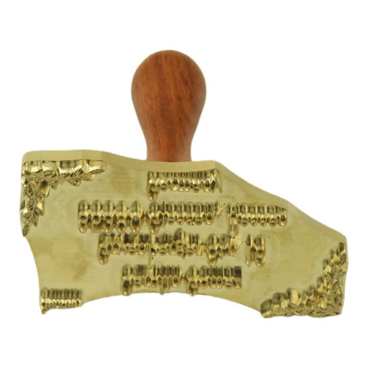 Kunden spezifische Keramik stempel, Messing-Ton stempel Keramik stempel, Ton stempel für Keramik Kunden spezifische Keramik stempel