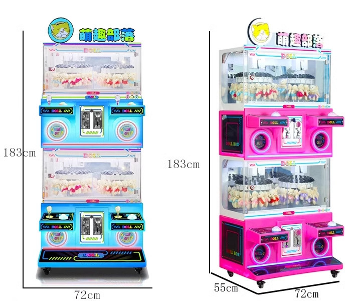 Four-person clip machine