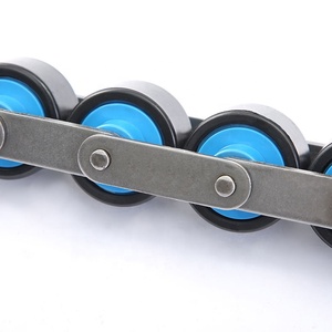 Chất lượng cao đôi Pitch băng tải pin con lăn chuỗi Nylon Con lăn chuỗi băng tải đôi cộng với chuỗi - Product Image 4