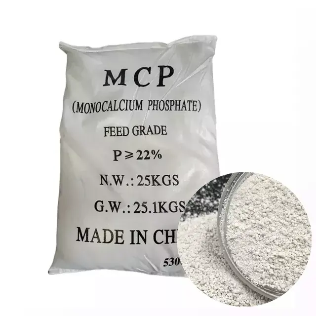 23% cấp thức ăn lớp mono-dicalcium Phosphate mdcp 21% Mono canxi Phosphate mcp 22% bột/dạng hạt monocalcium Phosphate