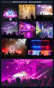 ไฟเวที DMX 8 8ส่วน RGB พิกเซล LED ไฟกะพริบ DMX512เวที LED ไฟหรี่เชิงเส้นสำหรับงานปาร์ตี้ - Product Image 2