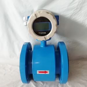 4-20ma Salida de pulso Control de líquido medidor de flujo de agua electromagnético medidor de flujo magnético - Product Image 4