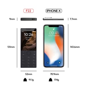 Qin F22สมาร์ทโฟนแอนดรอยด์11ทัชสกรีน3GB + 32GB รองรับหลายภาษาสำหรับ Google Store โทรศัพท์มือถือไม่มีกล้อง - Product Image 2