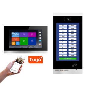 Android 8 pollici Touch Screen Tuya IP TUYA citofono Smart videocitofono TCP/IP appartamento sistema cablato citofono Video