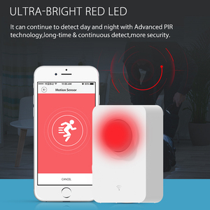 Sensor de movimiento de seguridad para el hogar sensor de movimiento WiFi inteligente sensor de cuerpo humano PIR - Product Image 5