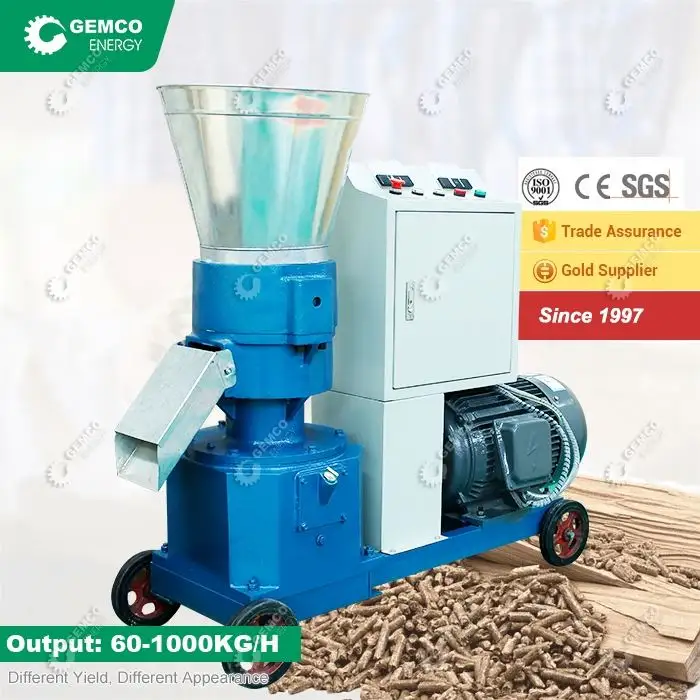 Máquina de pellets de madera Opmfz, máquina de succión al vacío de pellets para mascotas, máquina de molino de pellets de madera, aserrín 23I8