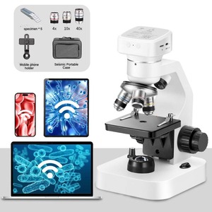 Microscopio óptico digital biológico con fuente de luz LED Conectividad WIFI - Product Image 2
