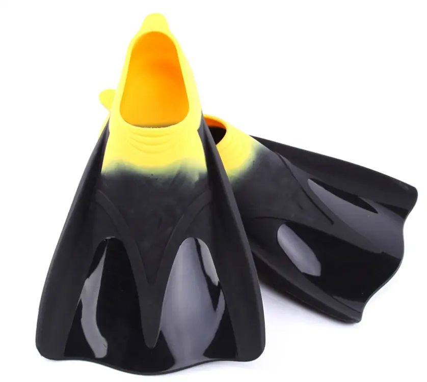 Water sports equipment adults rubber swim fins scuba diving fins swimming flippers