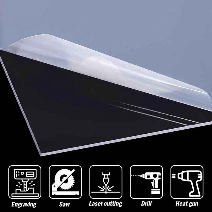 Window Front Door Sun Shed Rainshed Patio Plastic Balcony Awning Cover with 4mm Polycarbonate Solid Sheet