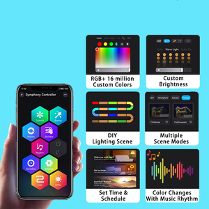 Luce impermeabile natale LED IP67 Pixel luce esterna punto permanente controllo intelligente - Product Image 5