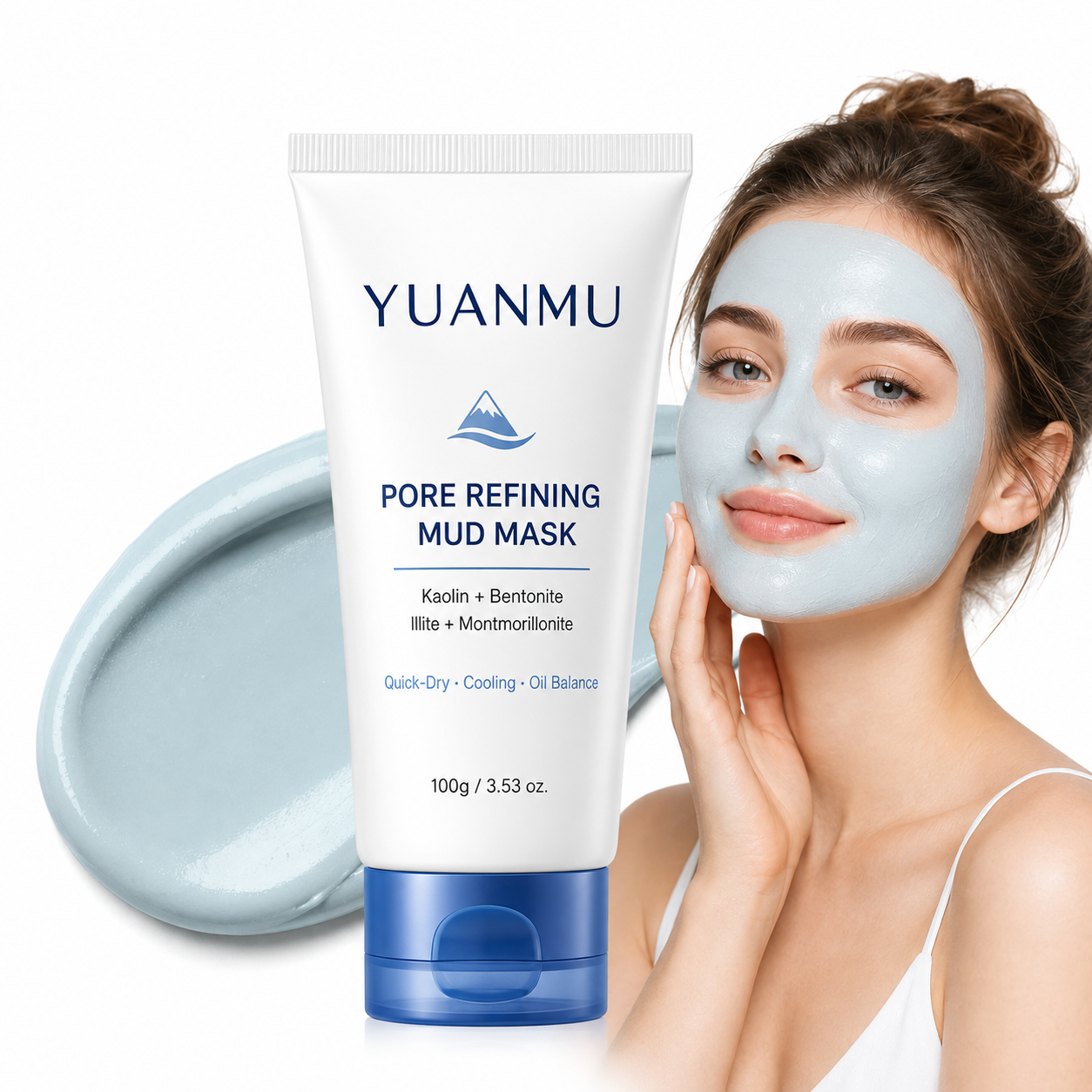 Cooling Pore Refining Blue Mud Mask