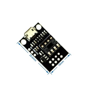 Stock Plug gable Development Programmierung ATtiny13A/ATtiny25 /ATtiny45/ATtiny85