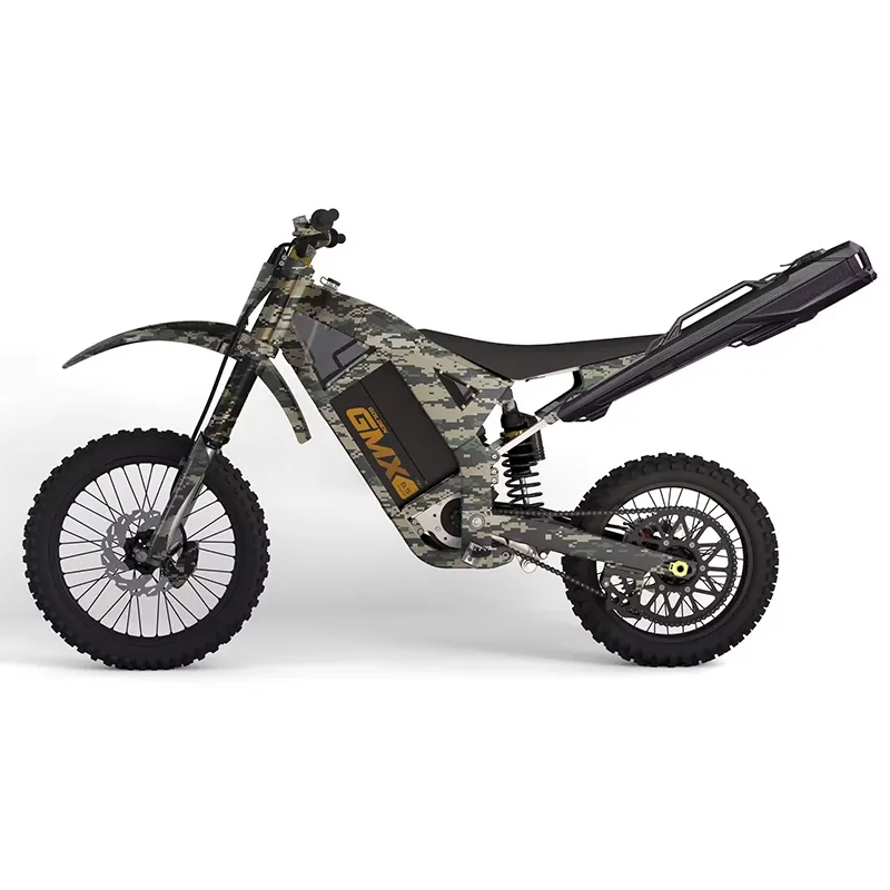2023 Ultra Bee alta qualidade 72V 120kmh 100KM moto elétrica motocross com medidor de motocicleta elétrica