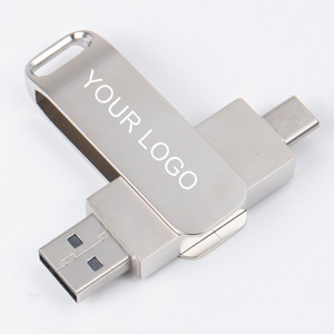 Mobile Phone and Computer Dual-Purpose 3.0 <strong>Flash</strong> Drive Type-C Android 2-In-1 Large-Capacity 256g Dual-Interface <strong>Flash</strong> Drive - Product Image 6