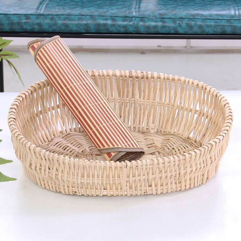 Sauce tejido nido de forma ovalada + sábana en forma de abanico