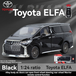 Ses ve ışık geri çekme ile RC anahtar ile pres döküm model araba 1:24 MPV metal model araba oyuncaklar modelo del metal - Product Image 5