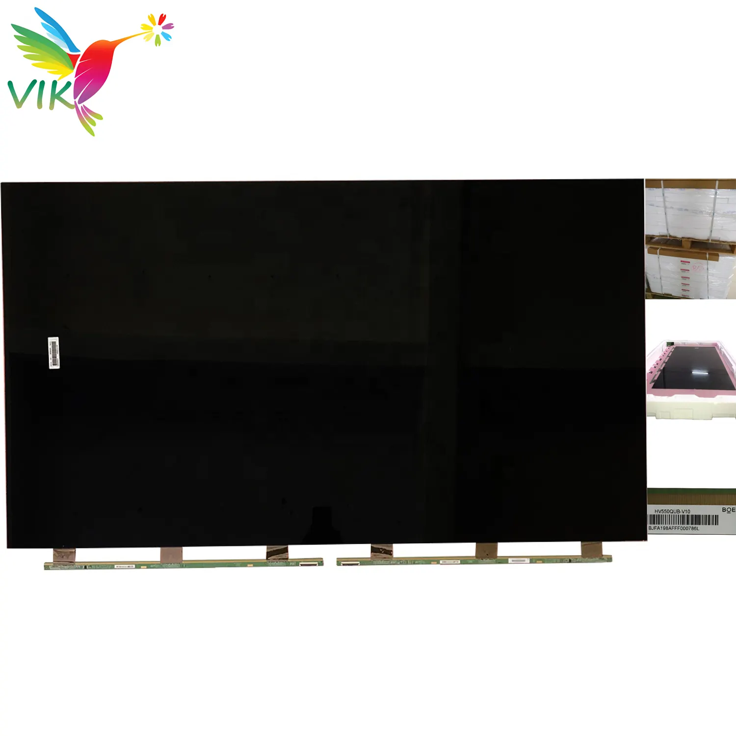 4k 55 Zoll gebogenes TV-Panel Ersatzteil HV550QUB-V10 für Sony Ersatz