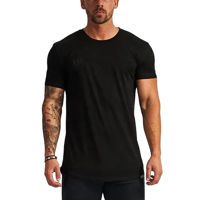 T-shirt 100% coton pour hommes, streetwear de style rétro avec impression, à col rond, à la mode, livraison en chine