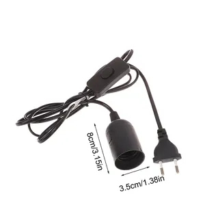 E27 <strong>Adapter</strong> <strong>Socket</strong> Lamp Base Auto <strong>Rotating</strong> Converter for Bulb Lamps Holder Mini Stage Disco LED Light EU US Plug - Product Image 5