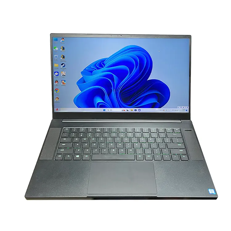 Wholesale 95% New laptop Razer GTX 1660Ti i7-9th 16GB Ram 128+1TB gaming laptop