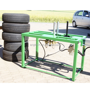 Easy Operating Waste <strong>Tire</strong> <strong>Loading</strong> Equipment Automatic Rubber <strong>Tire</strong> Doubling Unpacking <strong>Machine</strong> for Used <strong>Tire</strong> Importing - Product Image 3