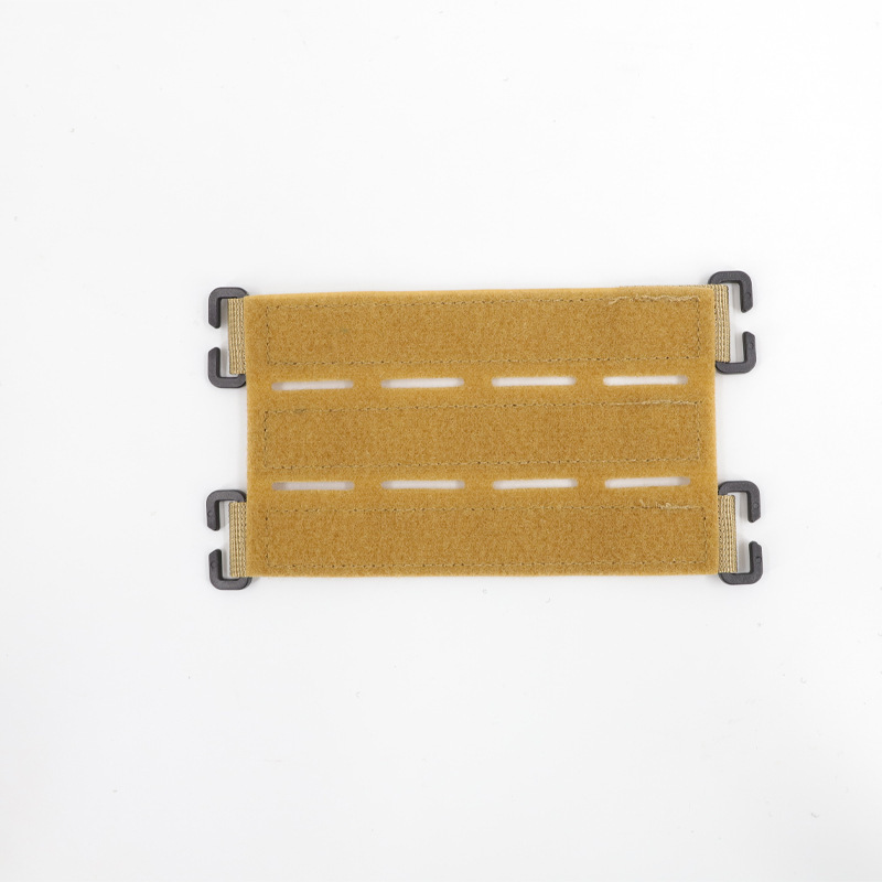 Rectangular Velcro base, khaki