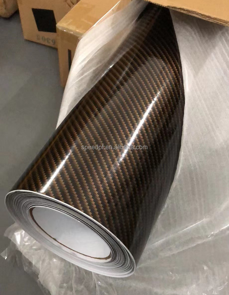 Paper-backed 2d carbon fiber gold