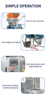 Máquina de envasado eléctrica multifunción de bajo precio equipada con sistema de llenado de doble cabezal recto - Product Image 3