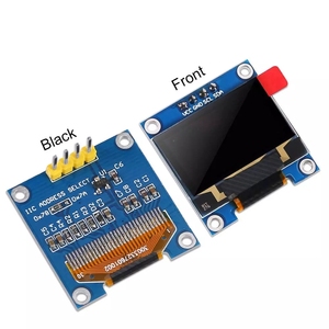 Aokin 0.96 "Inch Blue I2C IIC Serial 128x64 OLED LCD LED SSD1306 LCD Screen Module für Arduino für Raspberry Pi Display Screen