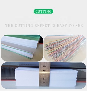 YS-450VS+ Digital Control A3 Size Guillotine <strong>Cutter</strong> <strong>50mm</strong> Paper Cutting Machine with Touch Screen for Paper Processing Price - Product Image 2