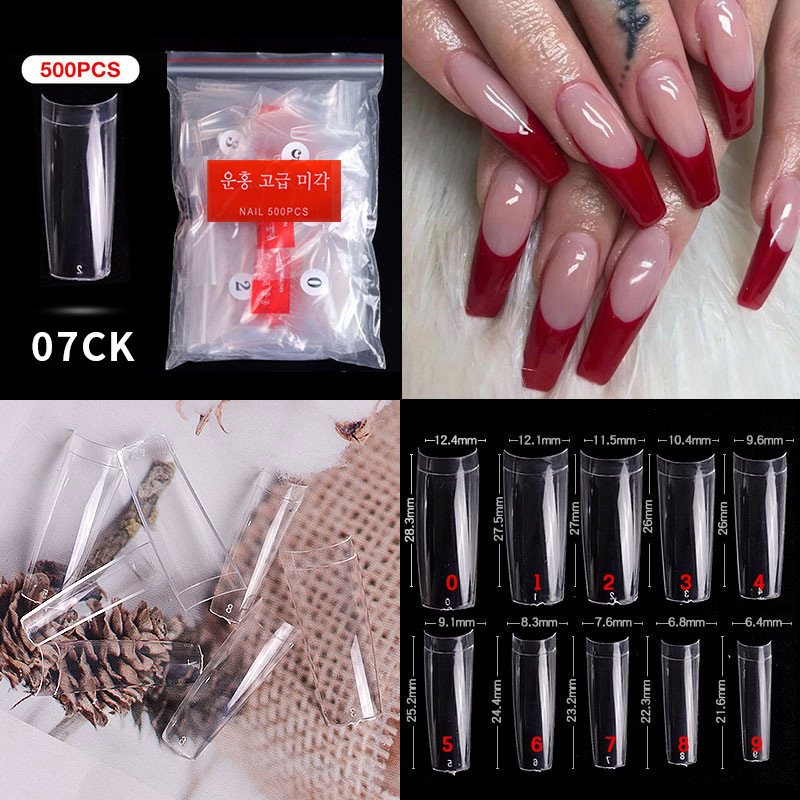 #13Clear 500pcs