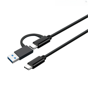 สายซิงค์ข้อมูลความเร็วสูง10Gbps 2 in 1สายชาร์จเร็ว USB a/c 3.1กับ USB Type C สำหรับโทรศัพท์แล็ปท็อปคอมพิวเตอร์ - Product Image 1