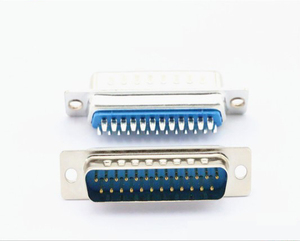 D-Sub ขั้วต่อบัดกรี PCB ตัวผู้ตัวเมีย15Pin DB15แบบจุ่มตรง DB9 DB25 25พินตัวเชื่อมต่อแบบซับ9 D - Product Image 6