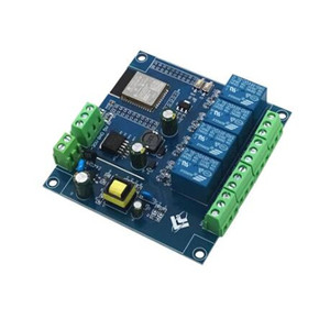 AC / DC-Stromversorgungsmodul ESP32 WLAN BT ble 4-Kanal-Relay-Modul ESP32-WROOM Entwicklungsbrett - Product Image 1